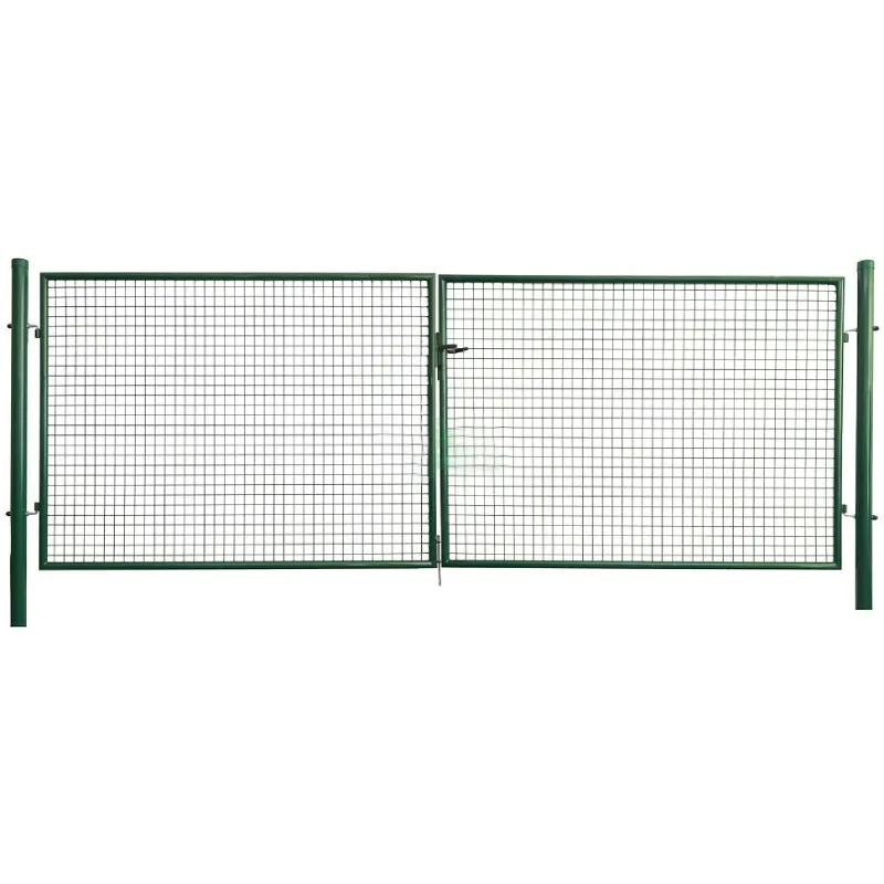 Garden gates in round tube