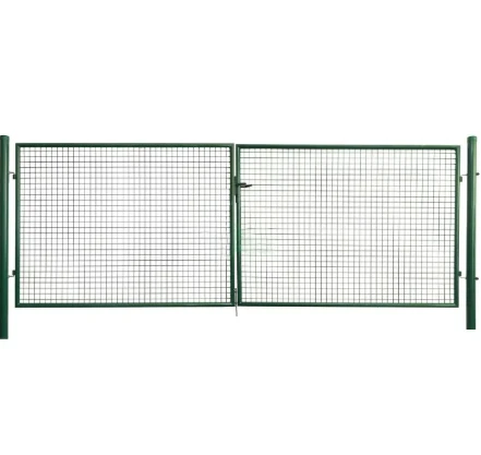 small white border fence