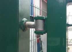 10 foot chain link fence gate