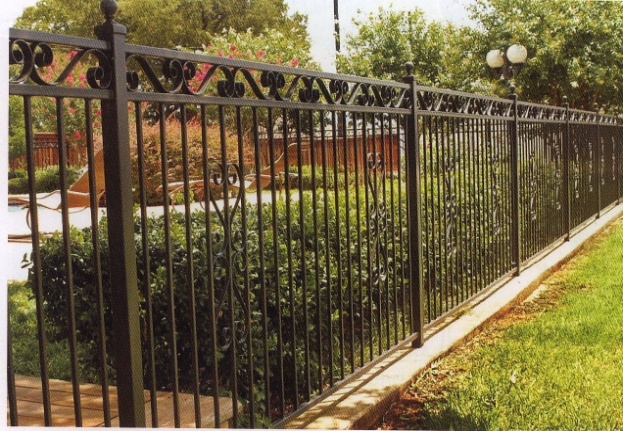 expanded metal security fence