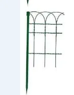 attaching chicken wire to metal fence