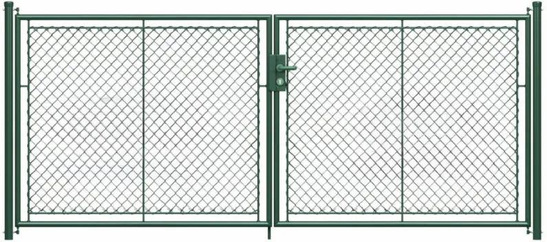 garden chain link gate